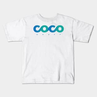 Coco gauff Kids T-Shirt